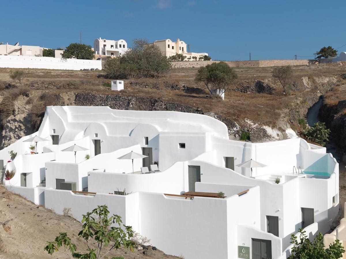 Drops Cave Houses Vóthon Exterior foto